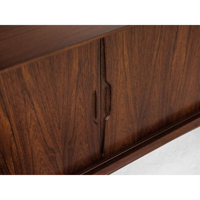 Midcentury sideboard in rosewood by Rosengren Hansen Danish 1960s