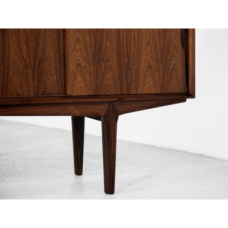 Midcentury sideboard in rosewood by Rosengren Hansen Danish 1960s