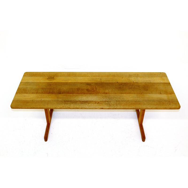 Vintage oak coffee table 1960s