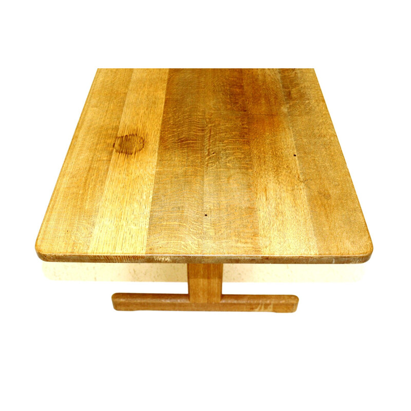 Vintage oak coffee table 1960s