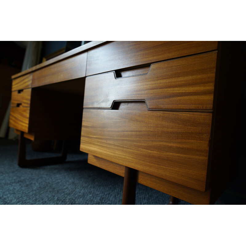 Vintage Uniflex Dressing Table & Mirror Desk