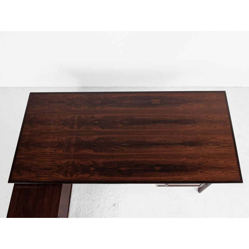 Midcentury Executive Desk in rosewood by Arne Vodder for Sibast Danish 1960s