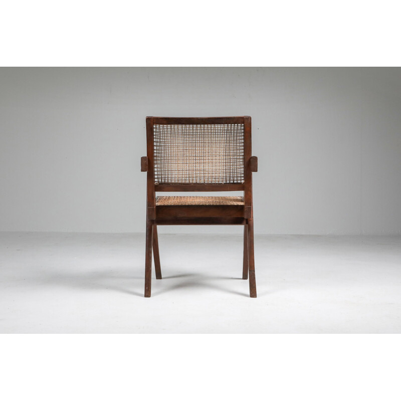 Vintage armchair Chandigarh by Pierre Jeanneret 1960