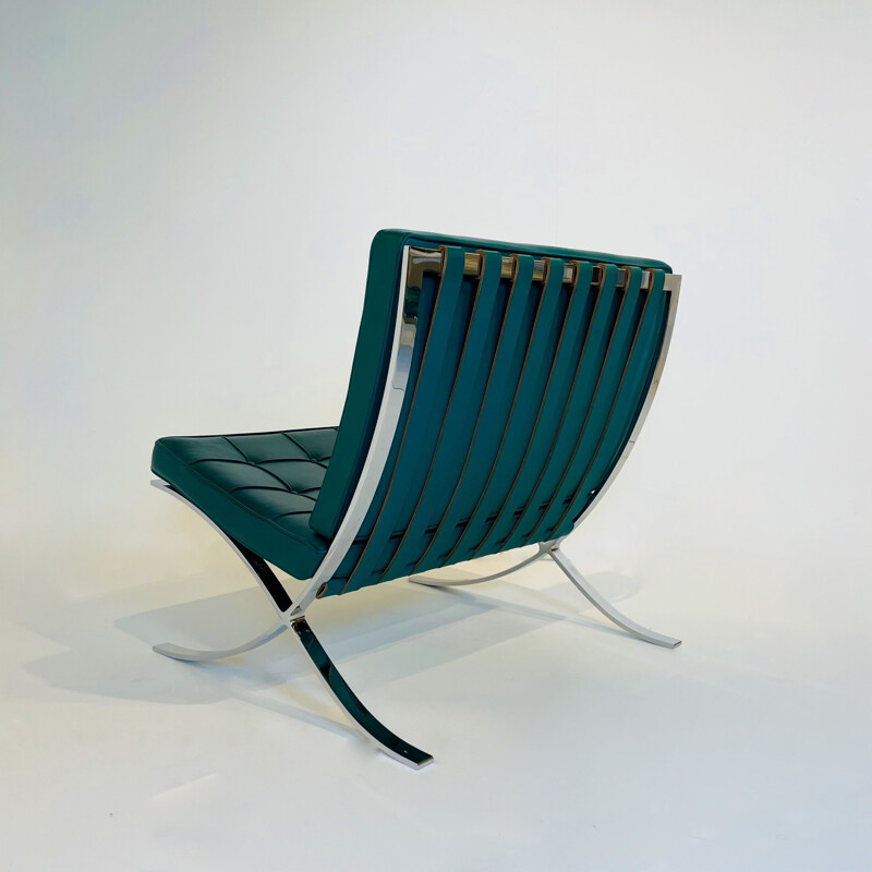 Vintage Barcelona Chair by Ludwig Mies van der Rohe for Knoll Germany 1929s