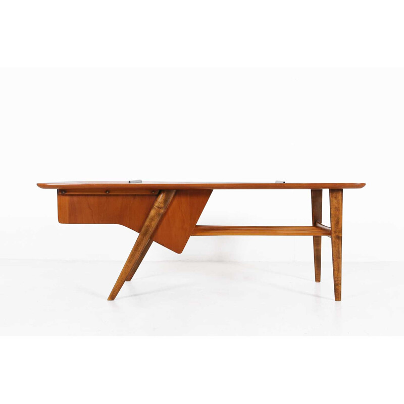 Vintage Coffee table by Alfred Hendrickx 1957s
