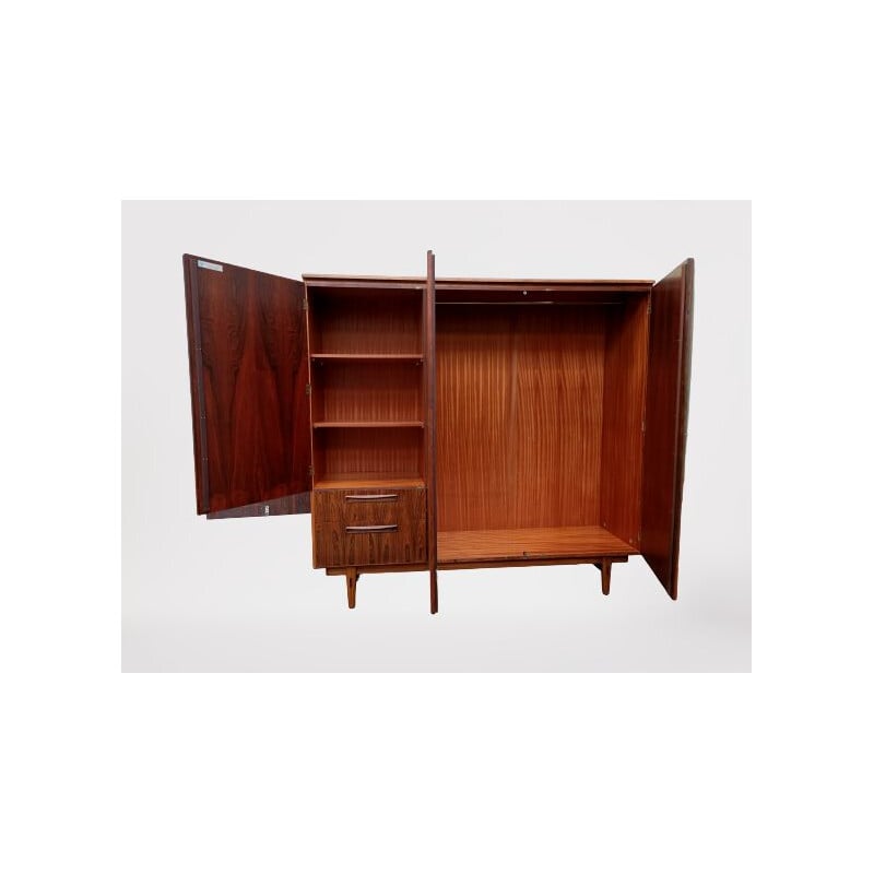 Vintage rosewood wardrobe Eric grinwis