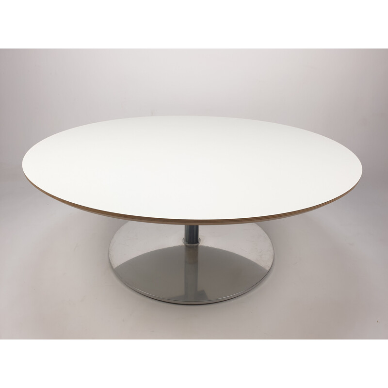 Vintage Round Coffee Table by Pierre Paulin for Artifort 1960s