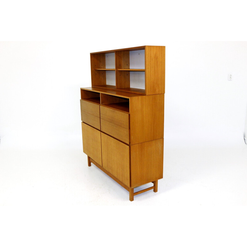 Vintage teak wardrobe Denmark 1960s