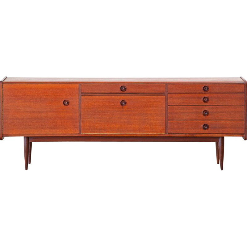 Vintage teak sideboard scandinavian 1960s