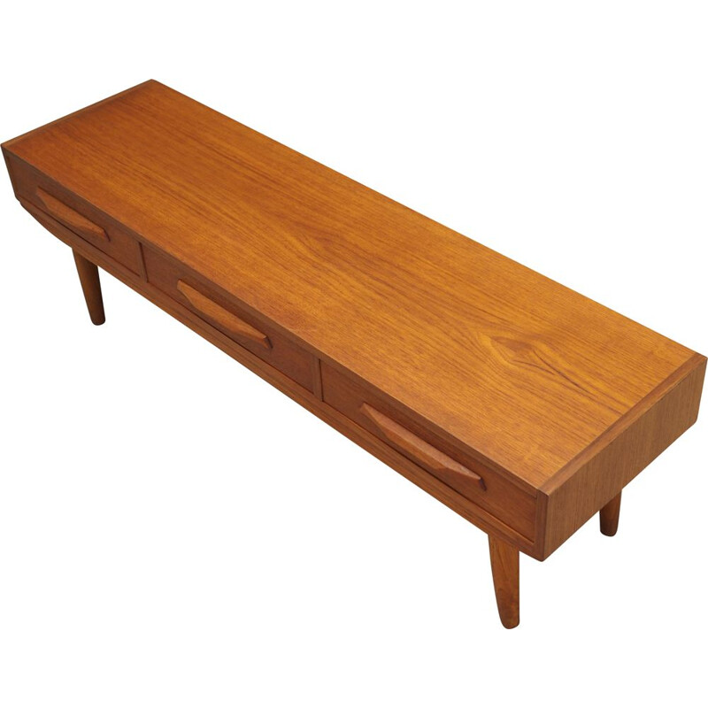 Vintage Teak lowboard Denmark 1970s