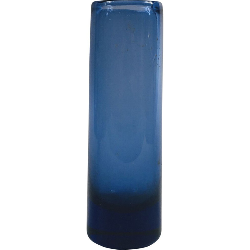 Vintage Glass Vase by Per Lütken for Holmegaard Danish