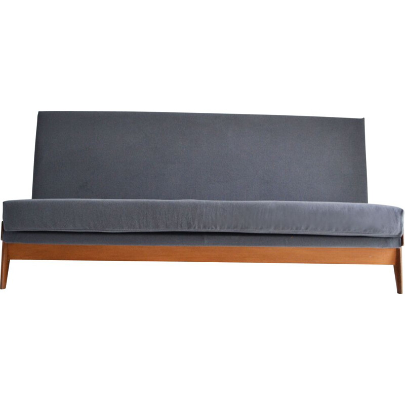 Vintage 3-seater sofa bed by Gerard Guermonprez 1950s