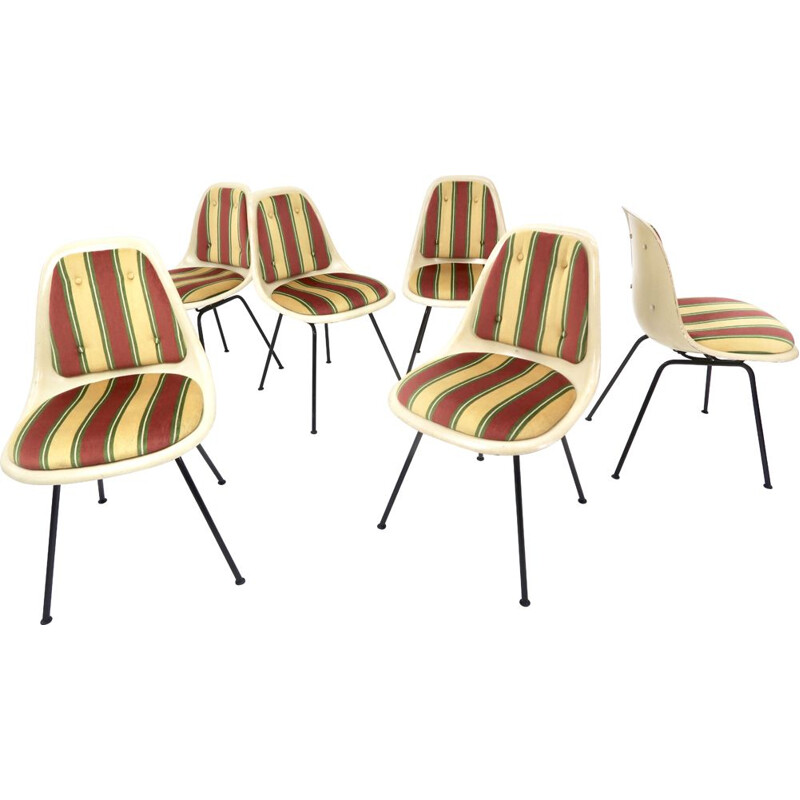 Cadeira em fibra de vidro Vintage de Charles e Ray Eames para Herman Miller e Vitra, 1960