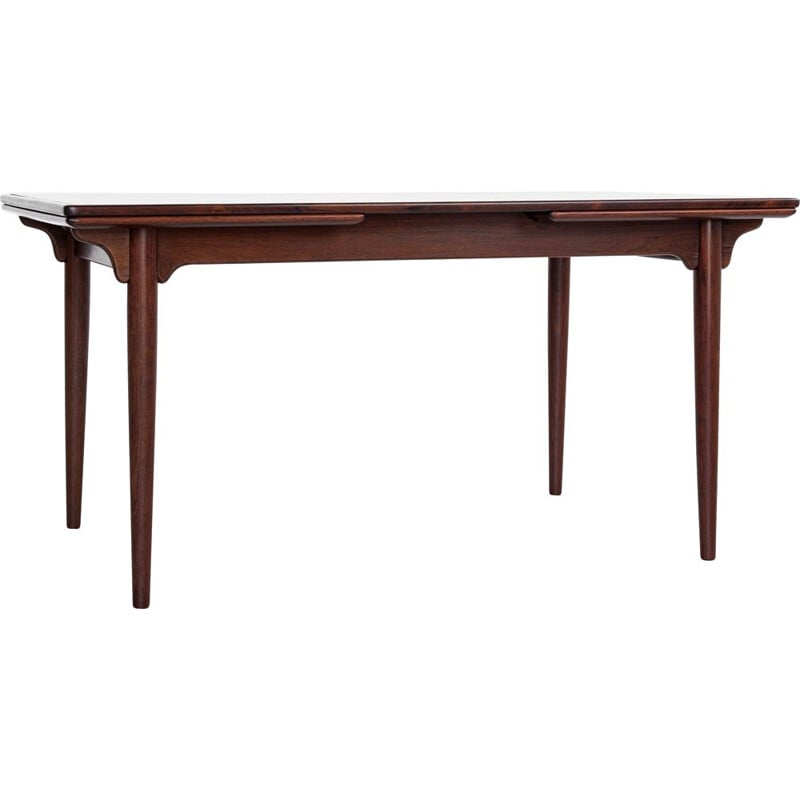 Midcentury dining table in rosewood by Omann Jun Danish 1960s