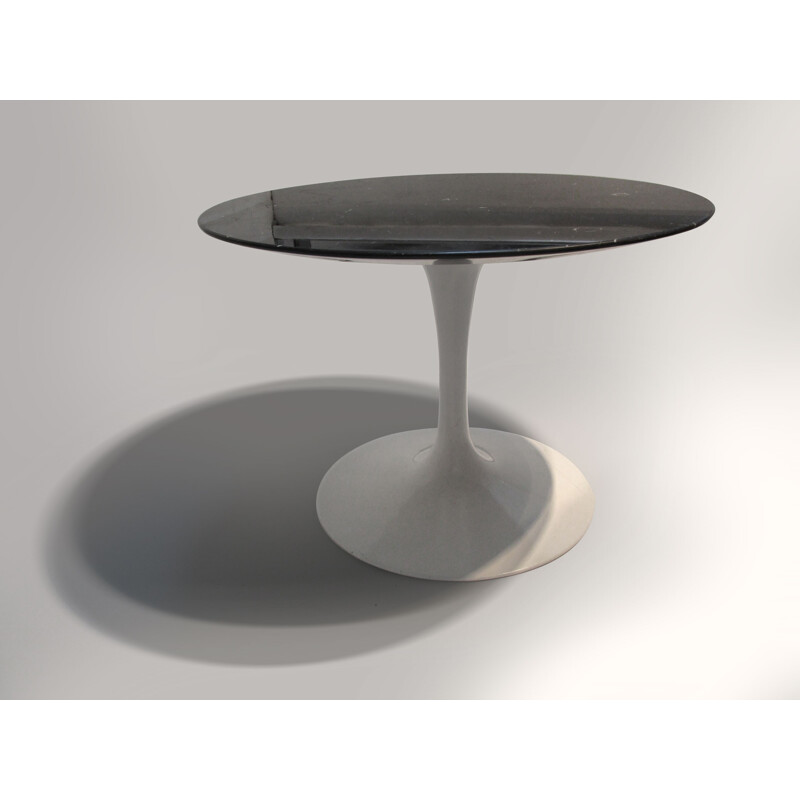 Knoll International "Tulip" coffee table in Marquina marble, Eero SAARINEN - 1970s