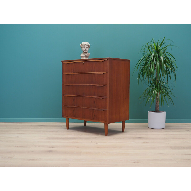 Vintage Teak chest Denmark 1970s