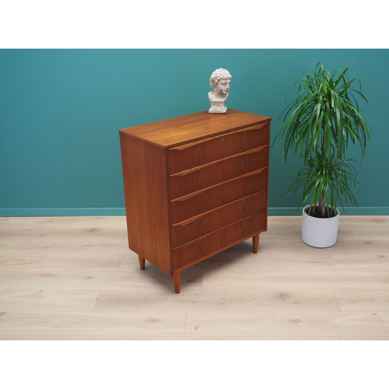 Vintage Teak chest Denmark 1970s