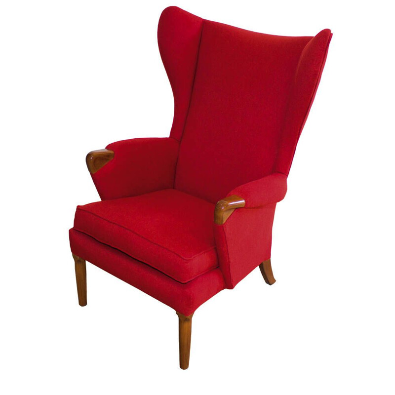 Fauteuil vintage 757 Parker Knoll Wingback Royaume-Uni 1960s