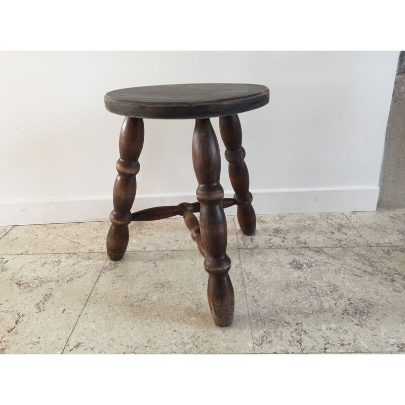 Vintage Tripod Stool