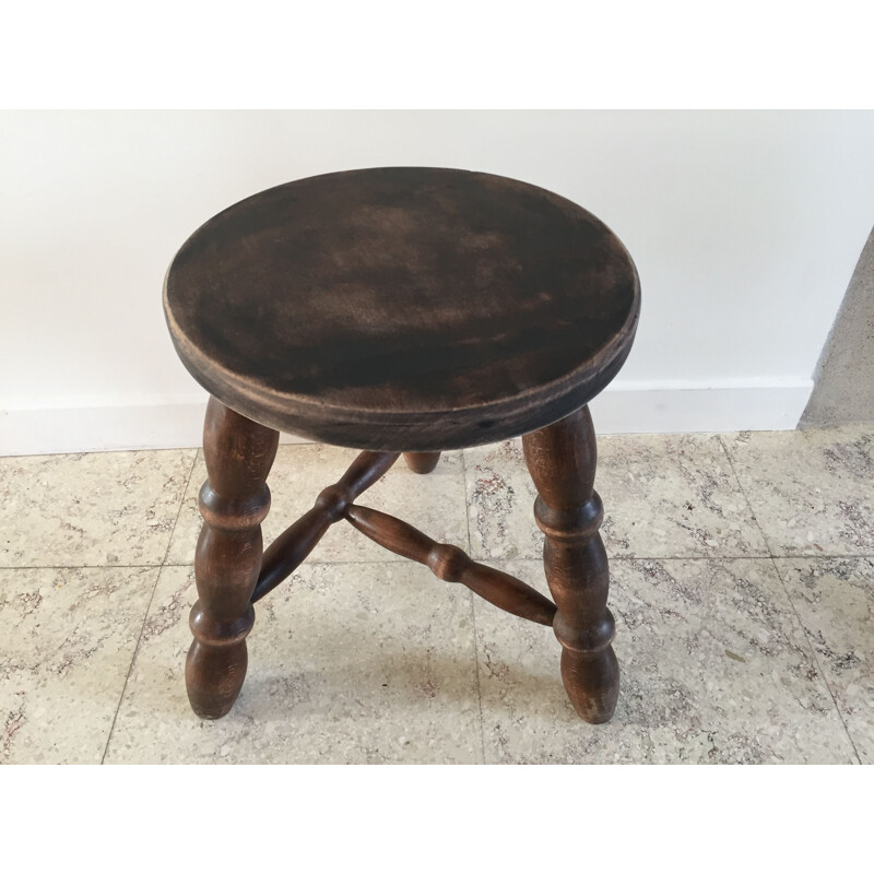 Vintage Tripod Stool