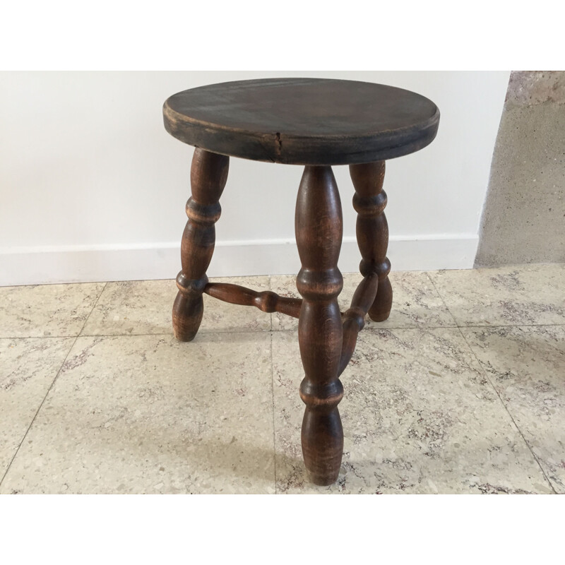 Vintage Tripod Stool