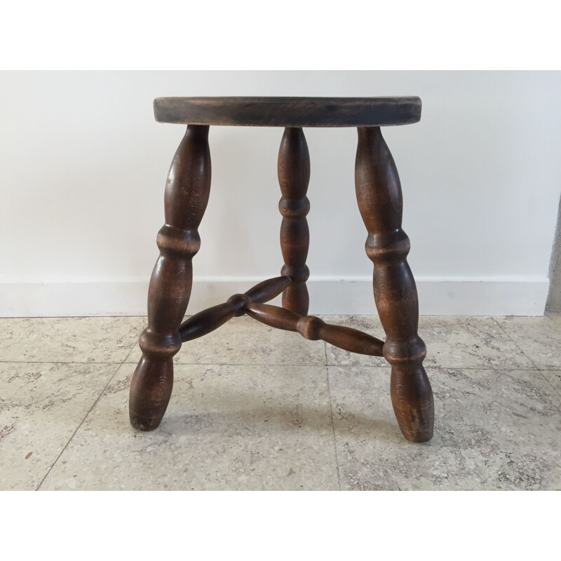 Vintage Tripod Stool