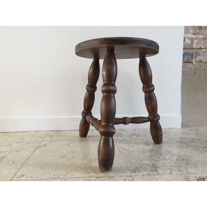 Vintage Tripod Stool