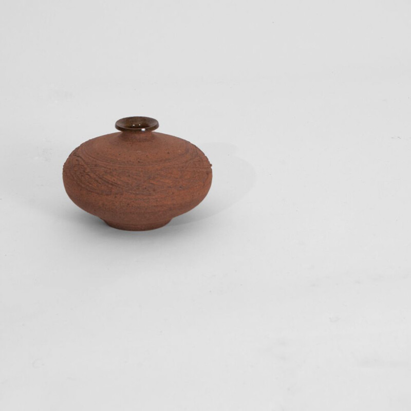 Vintage Unglazed little pot by Tällberg Keramik Sweden