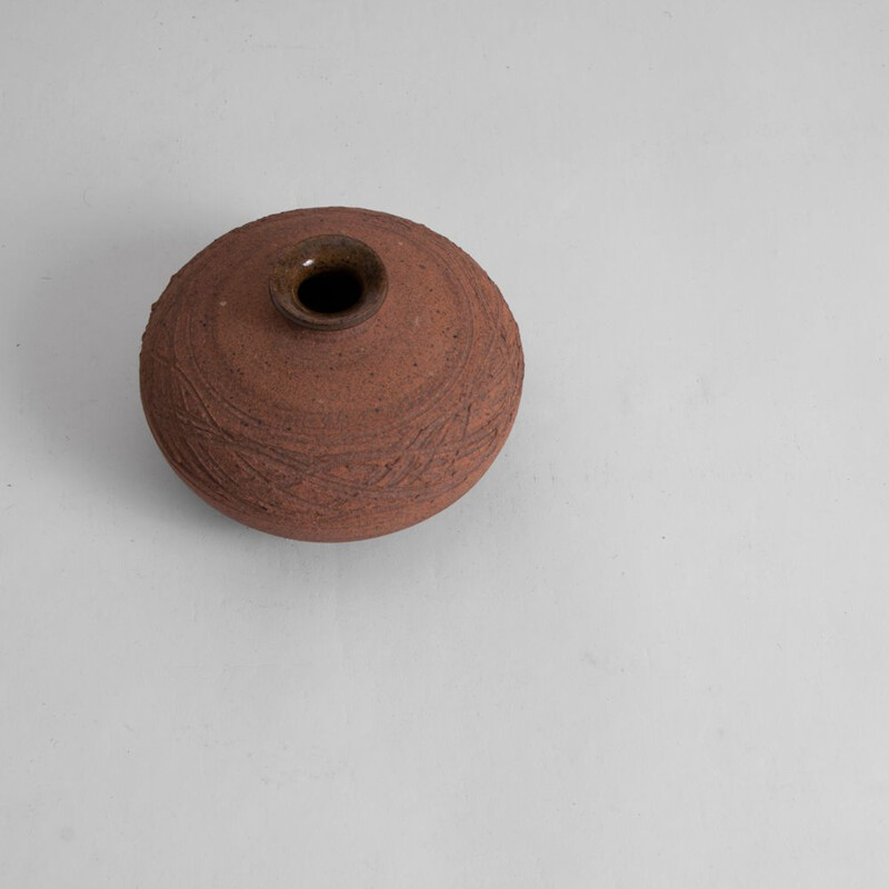 Vintage Unglazed little pot by Tällberg Keramik Sweden