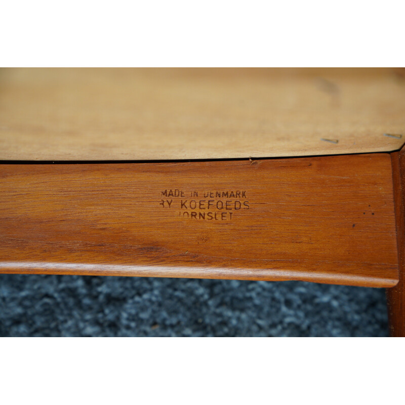 Coppia di sedie vintage di Koefoeds Hornslet, Danimarca 1960