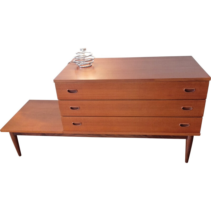 Commode scandinave  3 tiroirs - 1960