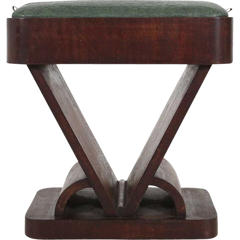 Vintage Stool Art Deco 1930s