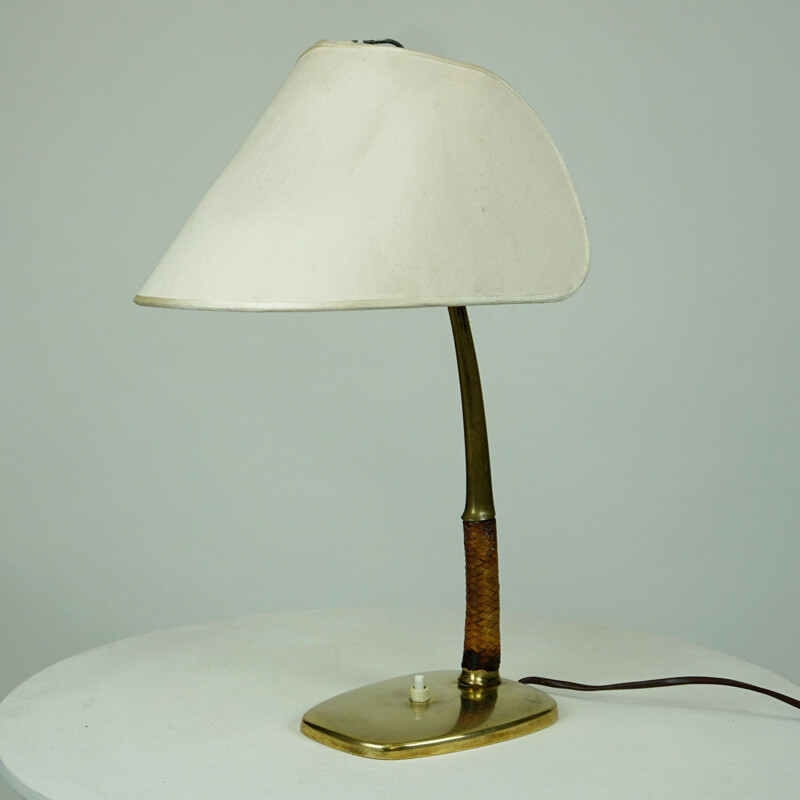 Austrian Midcentury Brass Desk Lamp Arnold by J-T- Kalmar