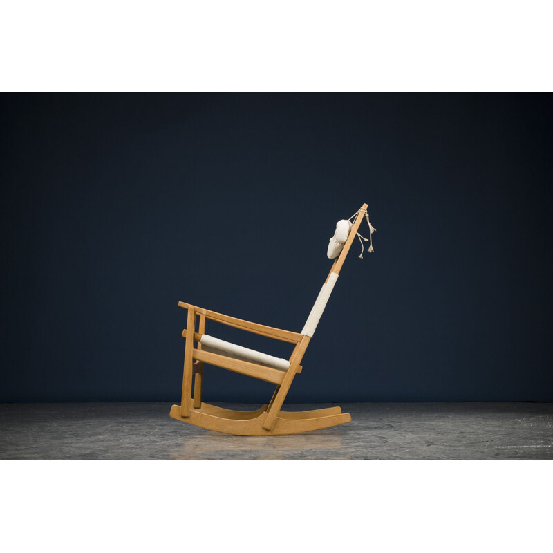 Rocking chair vintage modèle GE-273 par Hans J. Wegner pour Getama Danois 1950