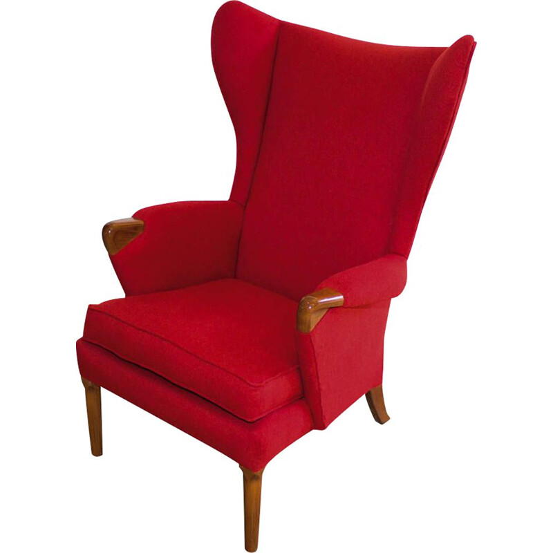 Vintage armchair 757 Parker Knoll Wingback UK 1960s