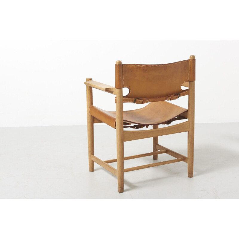 Set of 4 vintage 'Hunting' Chairs by Børge Mogensen for Fredericia Stølefabrik, Denmark, 1951