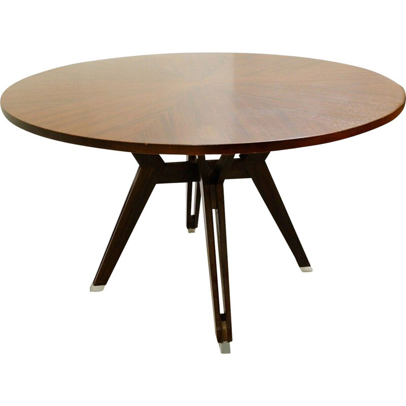 Vintage Round Table by Ico Parisi for M.I.M. Roma Italy 1958