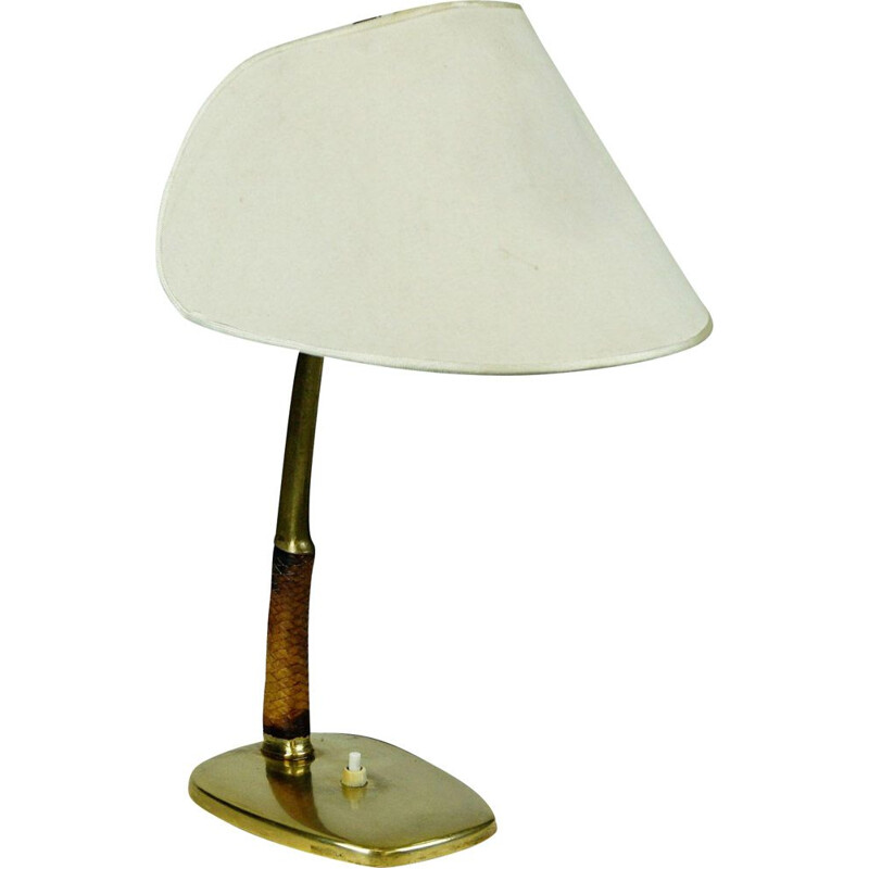 Austrian Midcentury Brass Desk Lamp Arnold by J-T- Kalmar