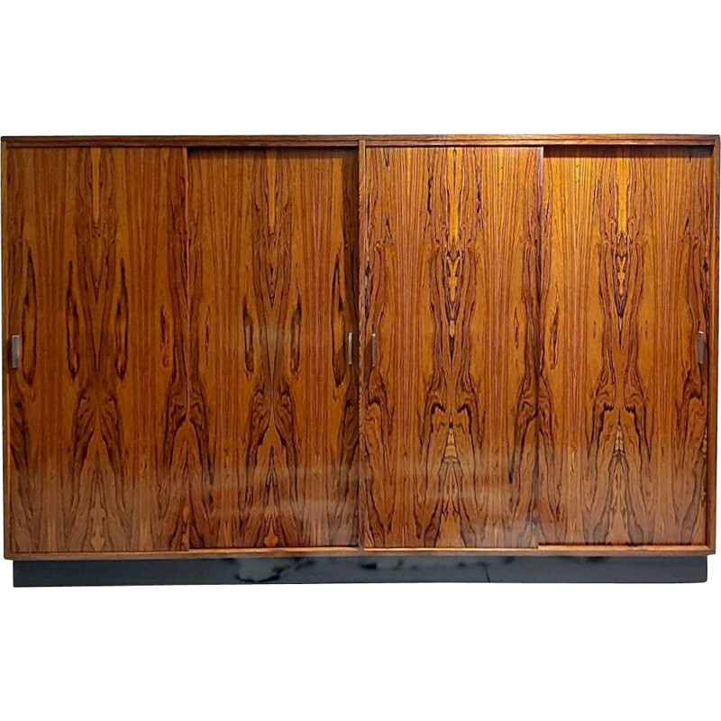 Vintage rosewood wardrobe for Belform Alfred Hendrickx 1970