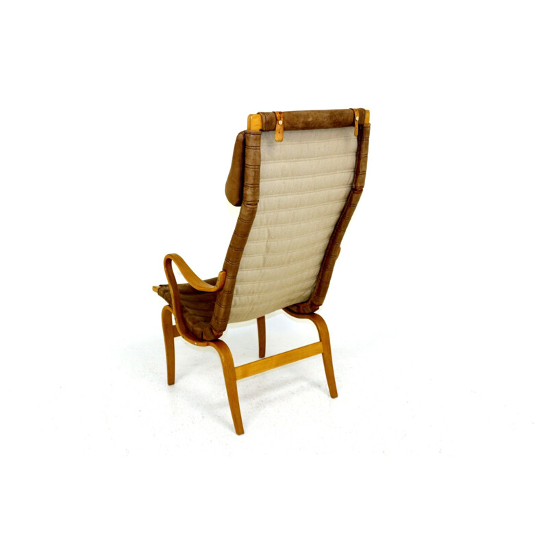 Vintage armchair 'eva' by Bruno Mathsson for Karl Mathsson 1960