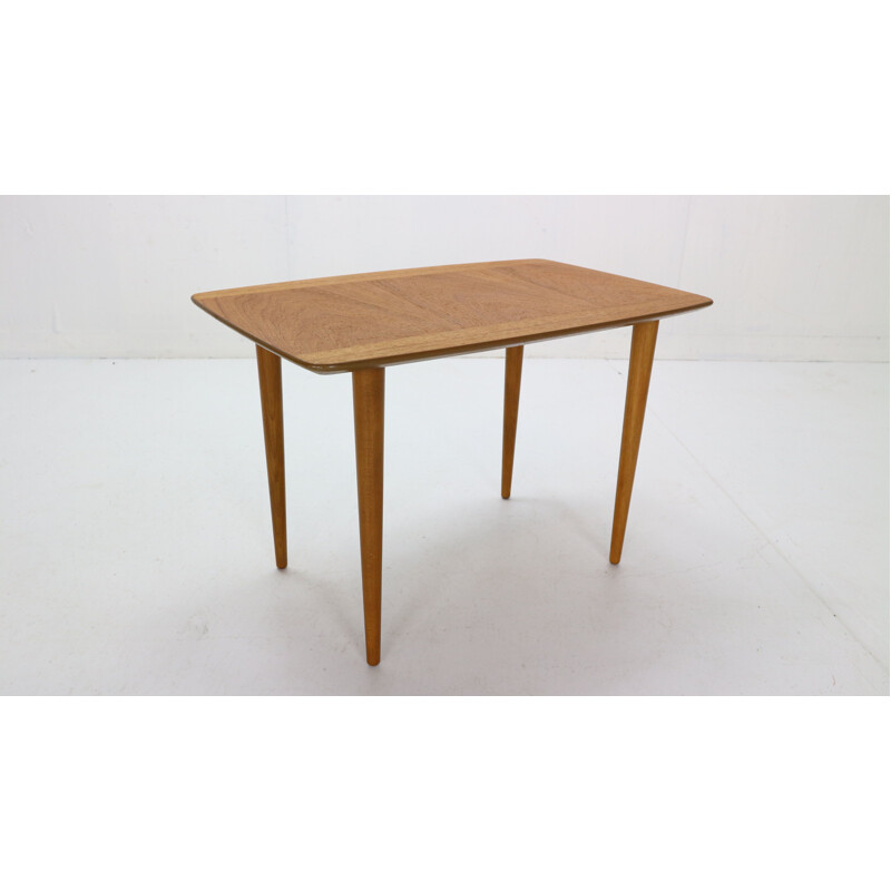 Paire de tables basses vintage en teck, Danemark scandinave 1960