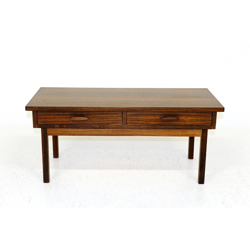 Vintage rosewood console table, Sweden 1960