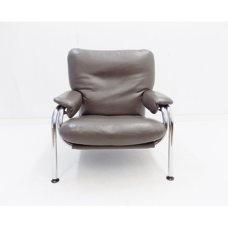 Vintage De Sede Kangaroo leather armchair by Hans Eichenberger 1960s