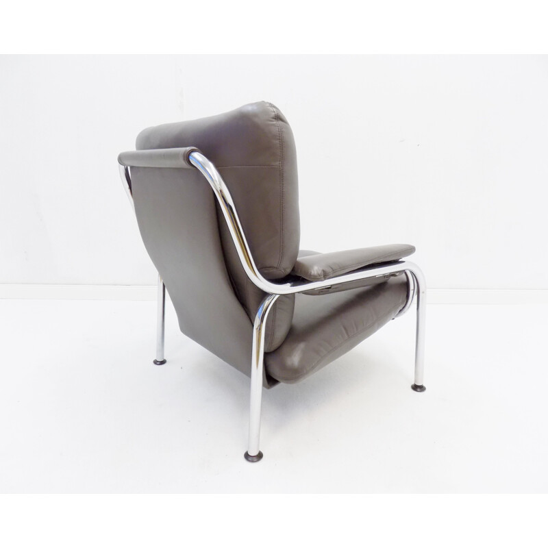 Vintage De Sede Kangaroo leather armchair by Hans Eichenberger 1960s