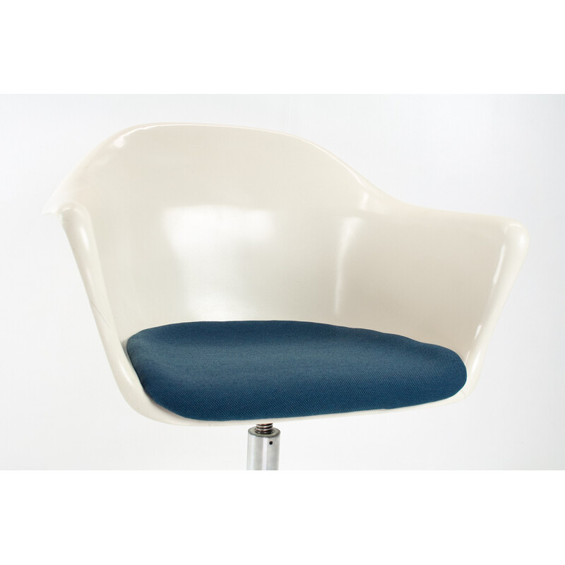 Lubke swivel desk chair, K. SCHÄFER - 1960s