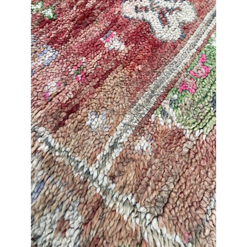 Alfombra bereber vintage Boujaad