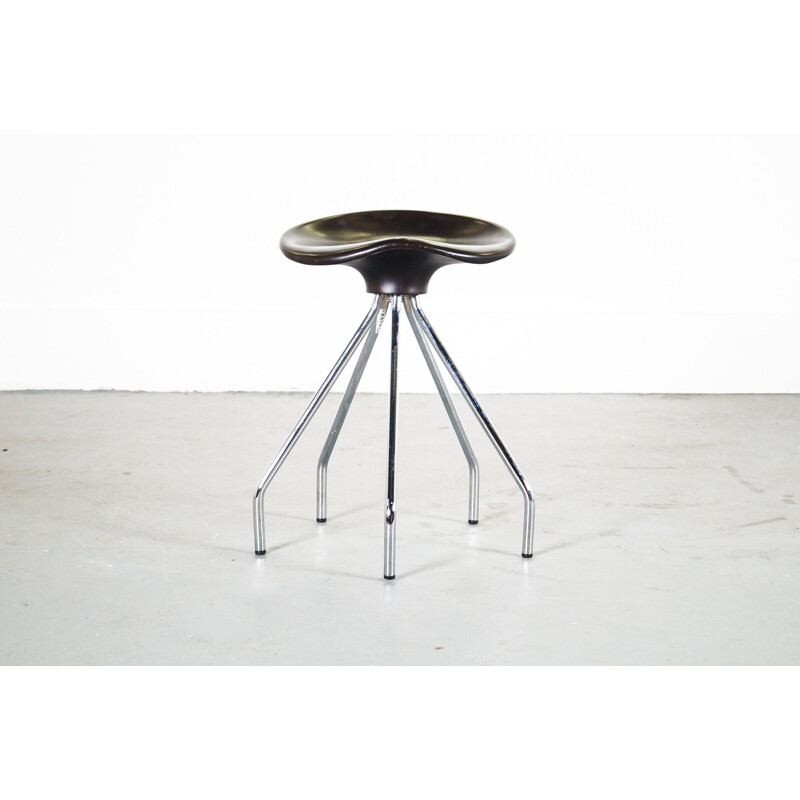 Vintage Pepe Cortes Jamaica Aluminium Stool For Amat 1990s