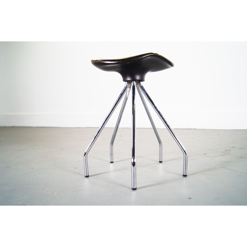 Tabouret vintage Pepe Cortes Jamaica en aluminium pour Amat 1990