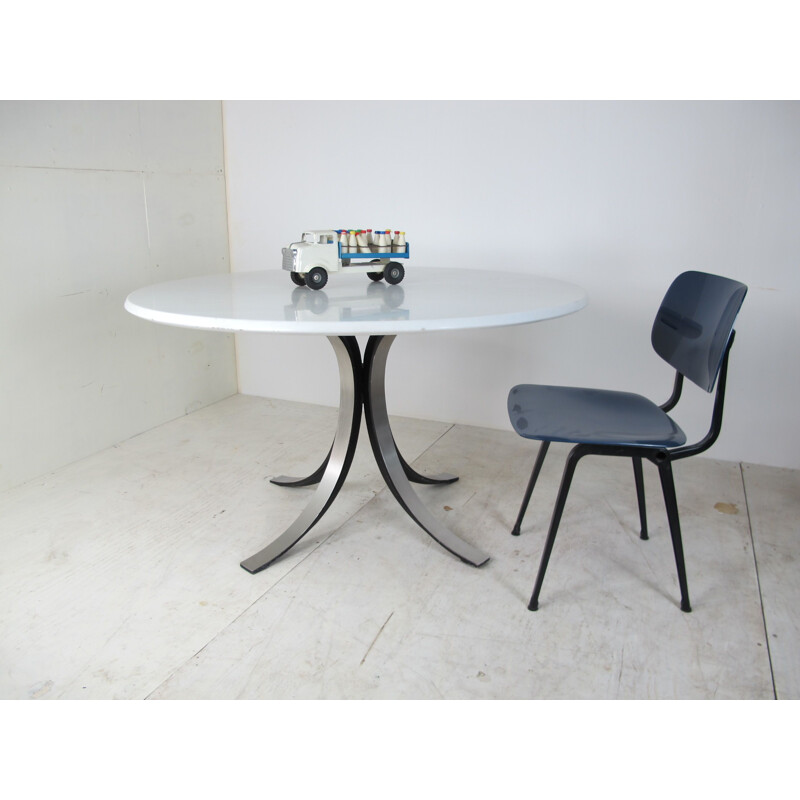 Vintage Space Age Marble Dining Table by Osvaldo Borsani for Tecno Italian 1960s