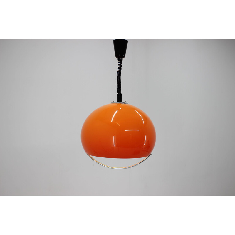 Midcentury Pendant Meblo by Harvey Guzzini 1970s